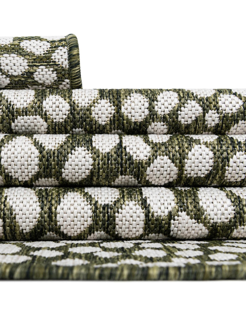 Urban Oasis Rugs Collection Area Rug -  Terrace (Green) Rectangle Green  lifestyle 27