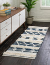 Cotton Punjab Passage Collection Area Rug - Amritsar Runner Ivory  lifestyle 25