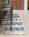 Cotton Punjab Passage Collection Area Rug - Amritsar Runner Ivory  lifestyle 30