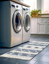 Cotton Punjab Passage Collection Area Rug - Amritsar Runner Ivory  lifestyle 36