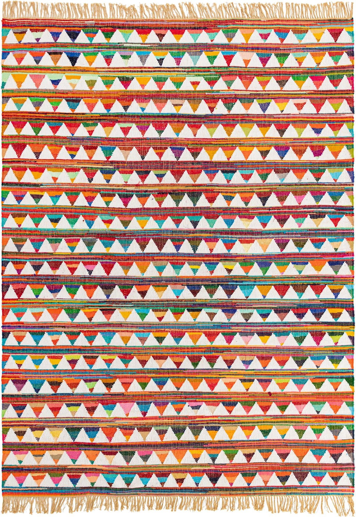Sundara Trellis Collection Area Rug - Mysore Rectangle Multi Main