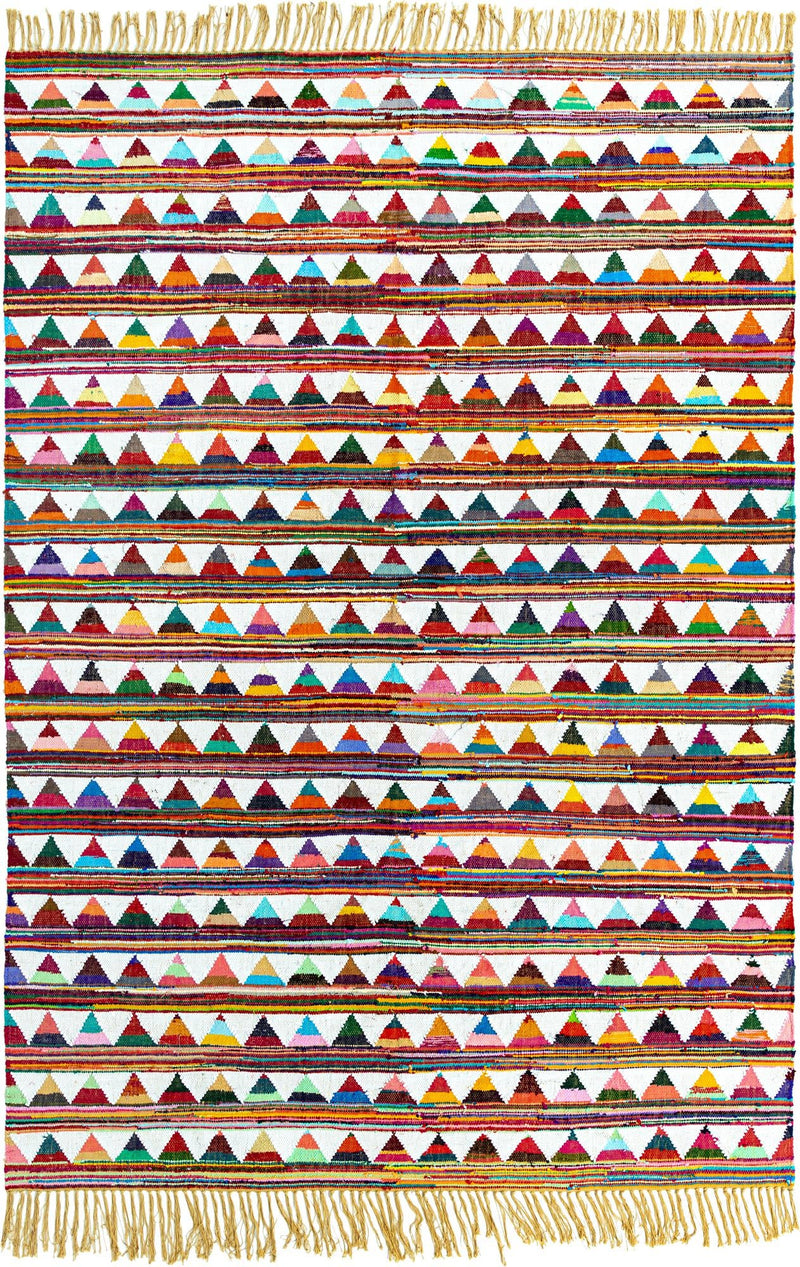 Tulum Trellis Collection Area Rug - Mysore Rectangle Multi  lifestyle 2