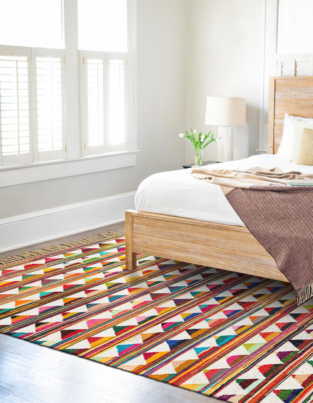 Sundara Trellis Collection Area Rug - Mysore Rectangle Multi  lifestyle 3