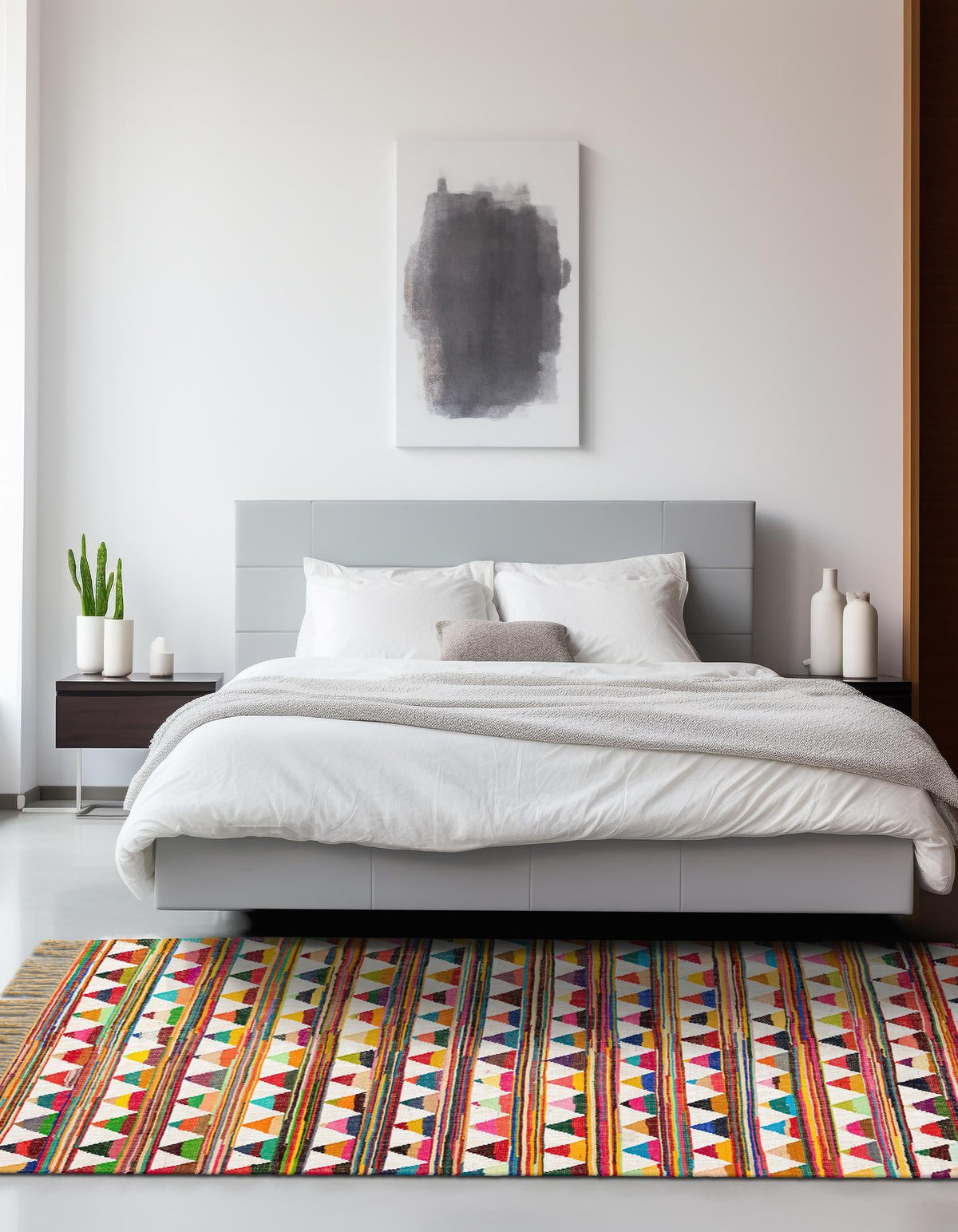 Sundara Trellis Collection Area Rug - Mysore Rectangle Multi  lifestyle 7