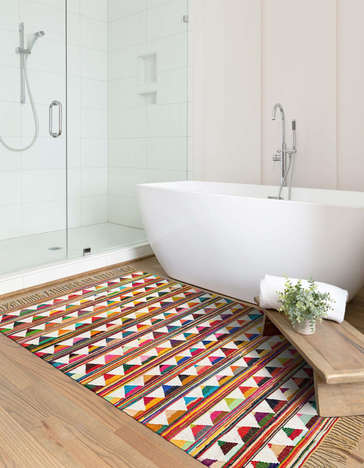 Sundara Trellis Collection Area Rug - Mysore Rectangle Multi  lifestyle 10