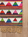 Tulum Trellis Collection Area Rug - Mysore Rectangle Multi  lifestyle 14