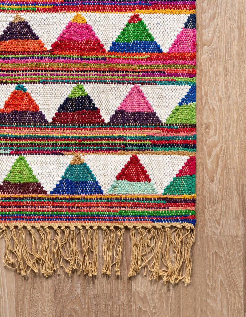 Tulum Trellis Collection Area Rug - Mysore Rectangle Multi  lifestyle 14