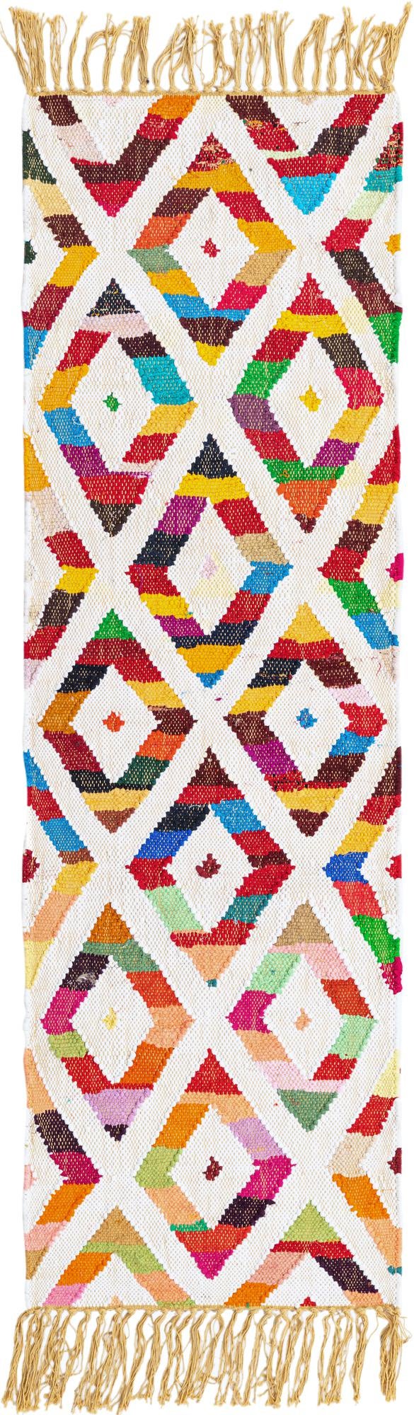 Tulum Trellis Collection Area Rug - Casablanca Runner Multi  lifestyle 10