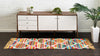 Moroccan Lattice Woven Collection Area Rug - Casablanca Runner Multi  lifestyle 12