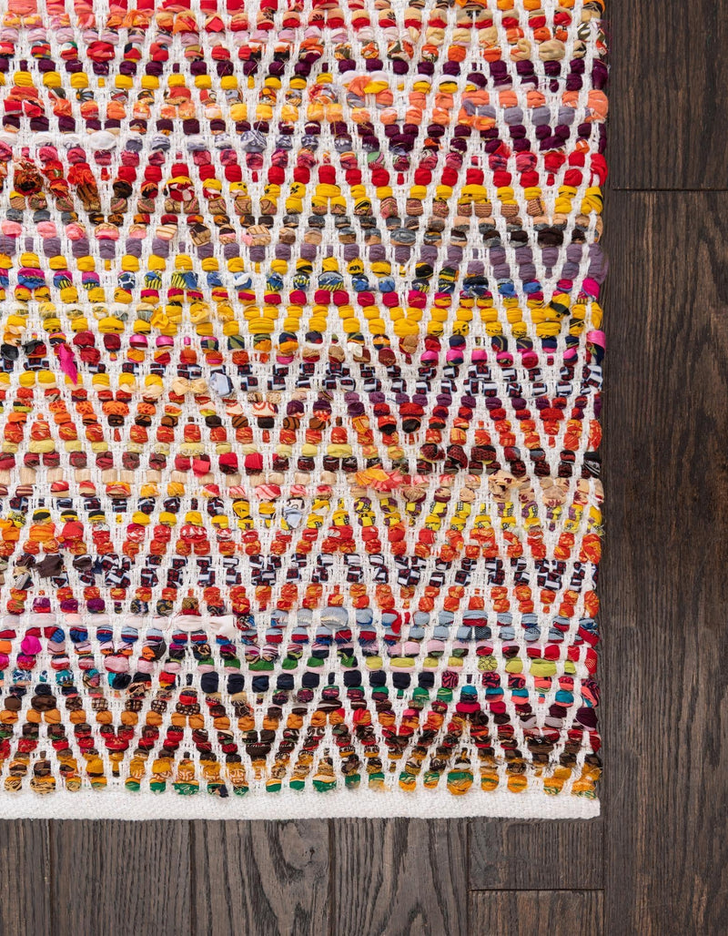 Zigzag Marina Collection Area Rug - HarborStripes Rectangle Multi  lifestyle 51
