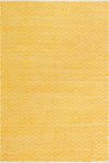 Zigzag Marina Collection Area Rug - HarborStripes Rectangle Yellow  lifestyle 2