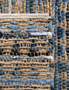 Himalaya Jute Collection Area Rug - Mumbai Rectangle Navy Blue  lifestyle 64