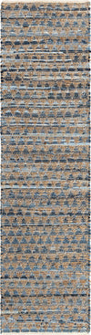Osian Looms Collection Area Rug - Mumbai Runner Navy Blue  lifestyle 84