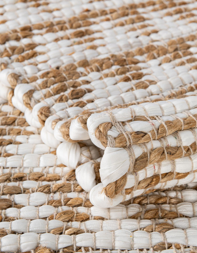Himalaya Jute Collection Area Rug - Mumbai Rectangle White  lifestyle 56