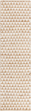 Osian Looms Collection Area Rug - Mumbai Runner White  lifestyle 86