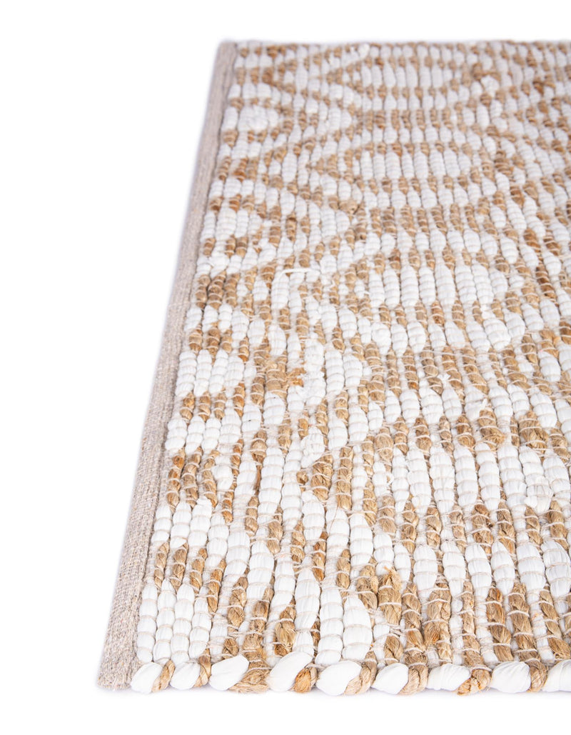 Osian Looms Collection Area Rug - Colaba Rectangle White  lifestyle 52