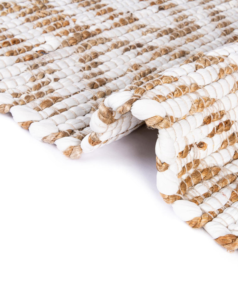 Osian Looms Collection Area Rug - Colaba Rectangle White  lifestyle 61