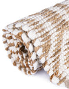 Osian Looms Collection Area Rug - Colaba Rectangle White  lifestyle 67