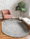 Alpine Plush Collection Area Rug -  Cortina (Sterling) Oval Sterling  lifestyle 15