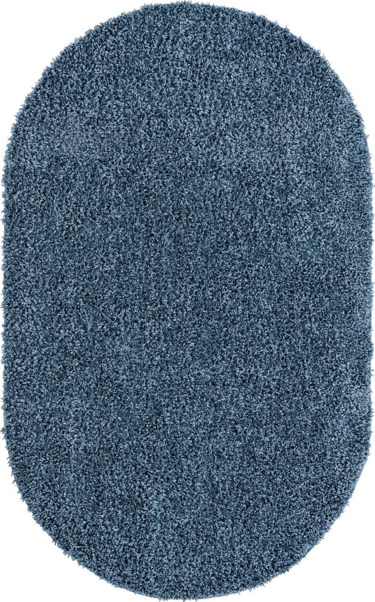 Alpine Plush Collection Area Rug -  Cortina (Marine Blue) Oval Marine Blue  lifestyle 6