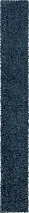 Alpine Plush Collection Area Rug -  Cortina (Marine Blue) Runner Marine Blue  lifestyle 14