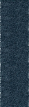 Alpine Plush Collection Area Rug -  Cortina (Marine Blue) Runner Marine Blue  lifestyle 12
