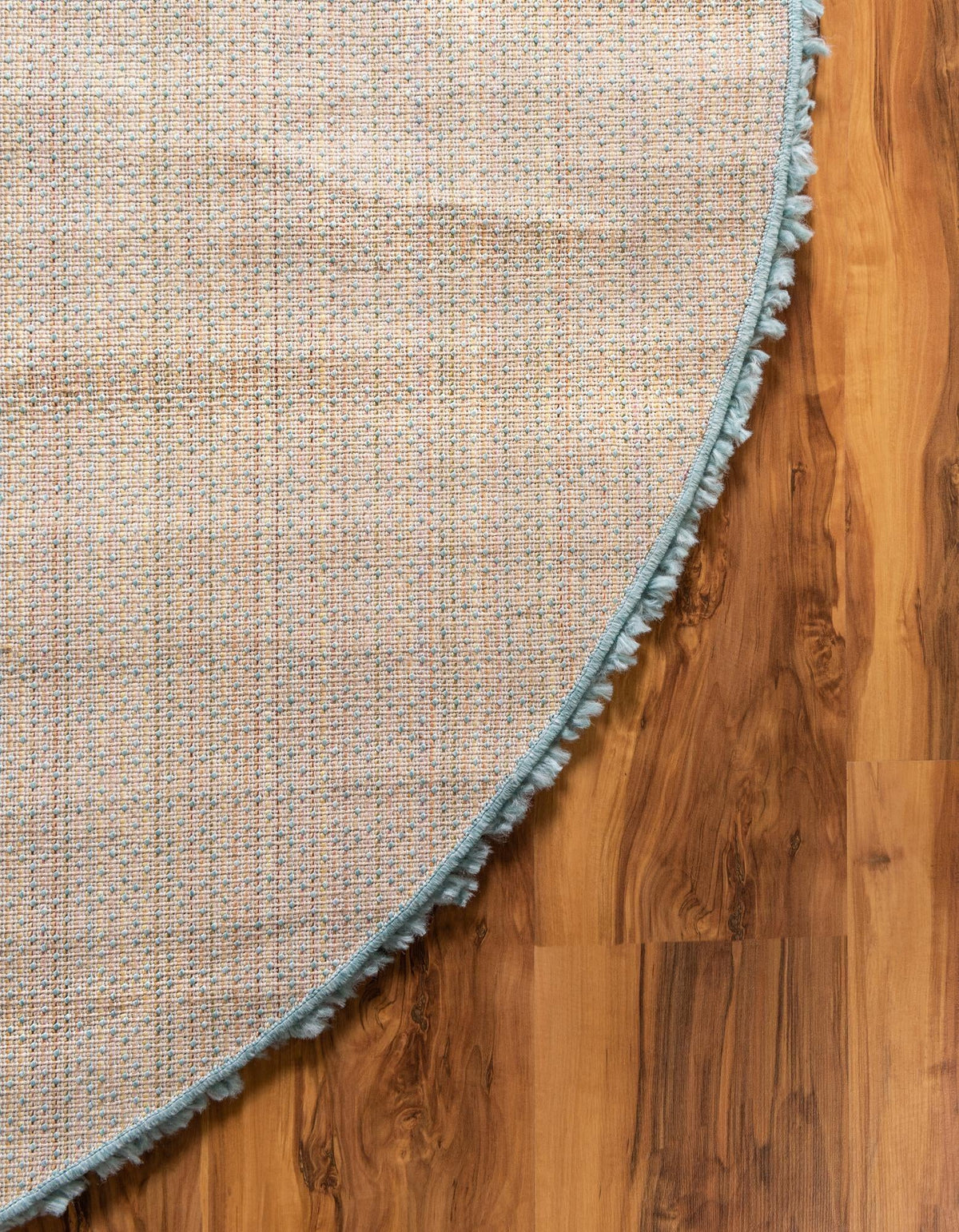 Alpine Plush Collection Area Rug -  Cortina (Aqua) Oval Aqua  lifestyle 46