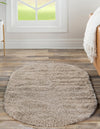 Alpine Plush Collection Area Rug -  Cortina (Linen) Oval Linen  lifestyle 14