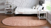 Alpine Plush Collection Area Rug -  Cortina (Dusty Rose) Oval Dusty Rose  lifestyle 21