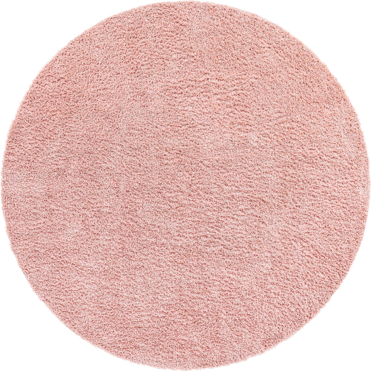 Alpine Plush Collection Area Rug -  Cortina (Dusty Rose) Round Dusty Rose  lifestyle 7