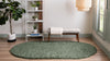 Alpine Plush Collection Area Rug -  Cortina (Sage) Oval Sage  lifestyle 22