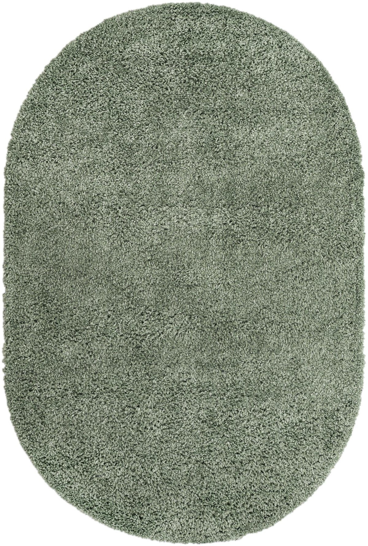 Alpine Plush Collection Area Rug -  Cortina (Sage) Oval Sage  lifestyle 10