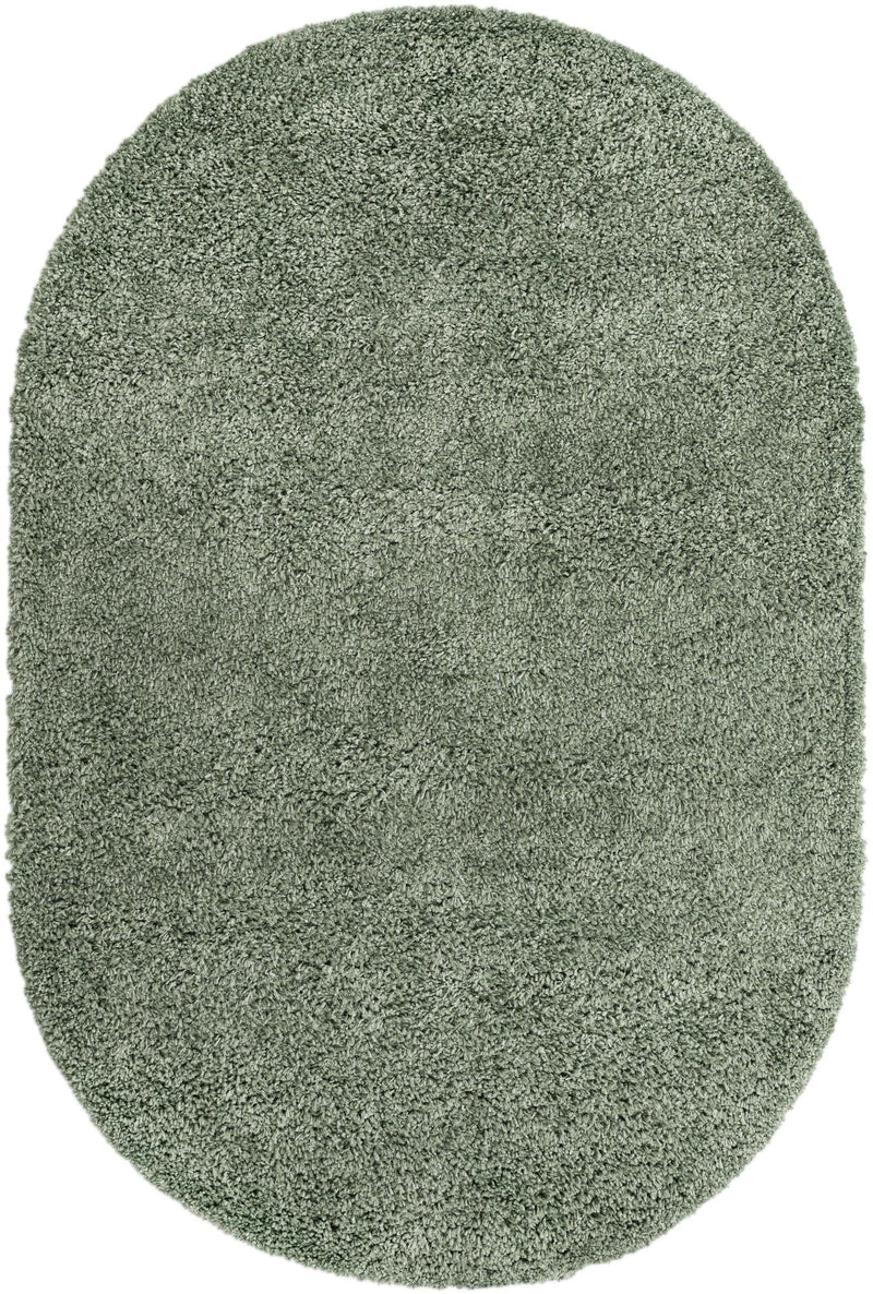 Alpine Plush Collection Area Rug -  Cortina (Sage) Oval Sage  lifestyle 10