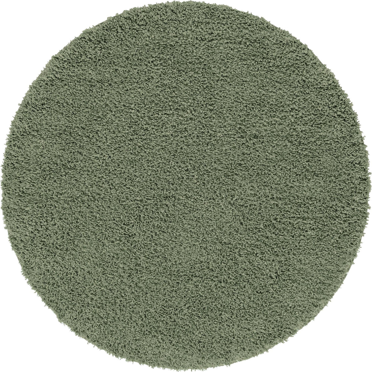 Alpine Plush Collection Area Rug -  Cortina (Sage) Round Sage Green  lifestyle 39
