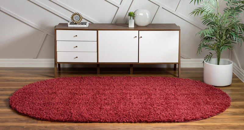 Alpine Plush Collection Area Rug -  Cortina (Poppy) Oval Poppy  lifestyle 17