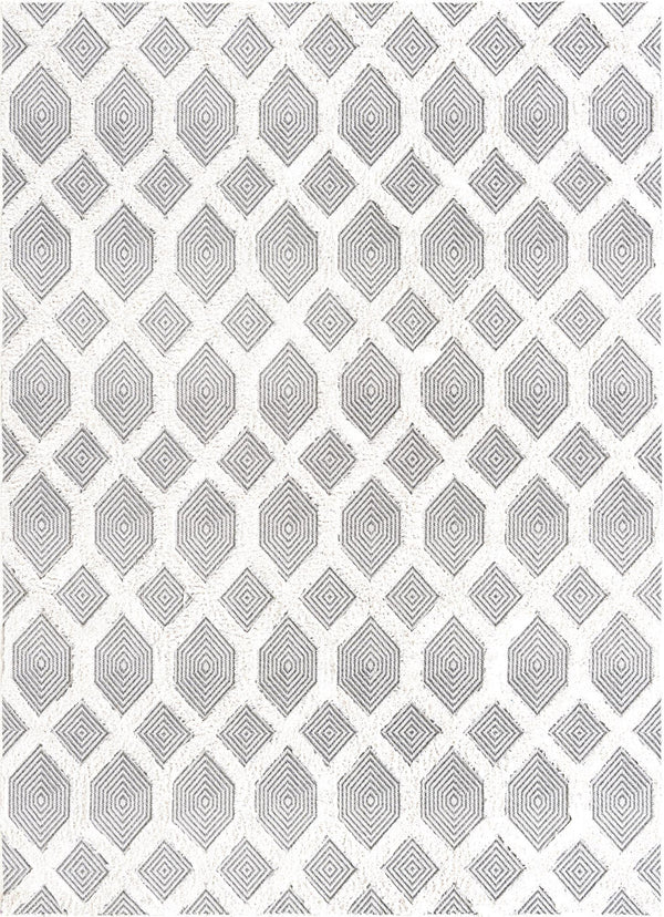 Marbella Meadows Collection Area Rug - Sierra Rectangle Anthracite Gray  lifestyle 3