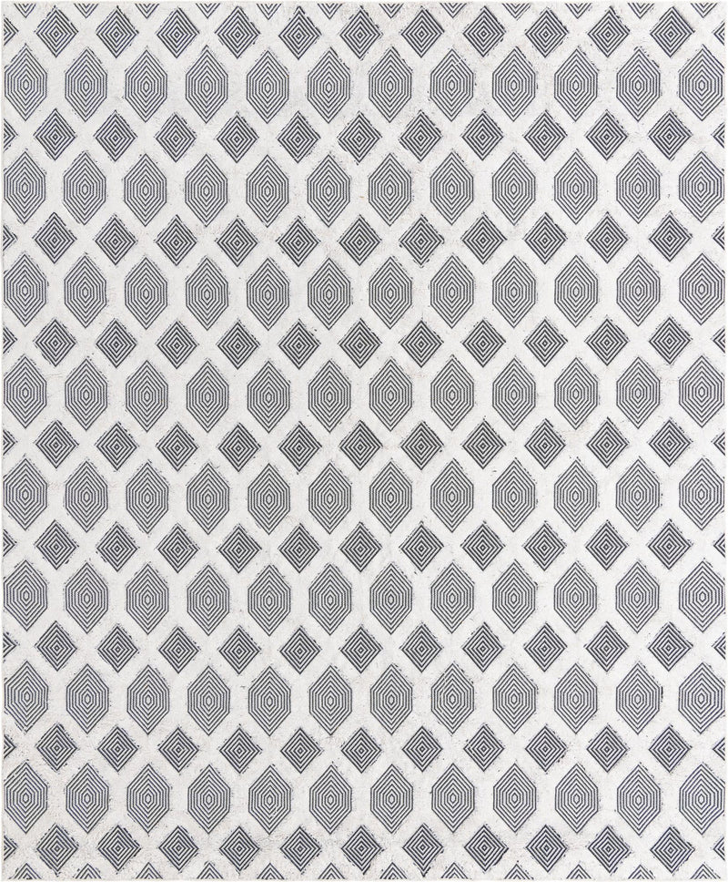Marbella Meadows Collection Area Rug - Sierra Rectangle Black  lifestyle 8