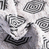 Marbella Meadows Collection Area Rug - Sierra Rectangle Black  lifestyle 32