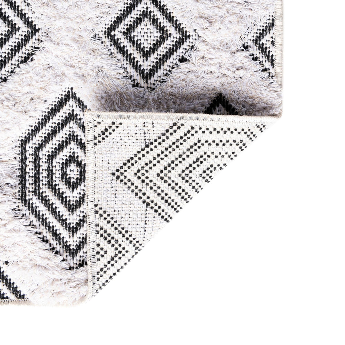 Marbella Meadows Collection Area Rug - Sierra Rectangle Black  lifestyle 37
