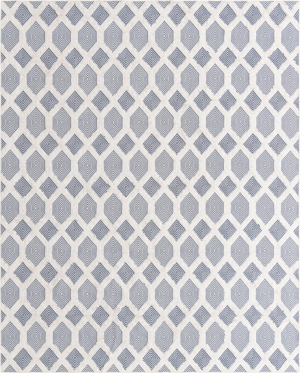 Marbella Meadows Collection Area Rug - Sierra Rectangle Navy Blue  lifestyle 6