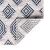 Marbella Meadows Collection Area Rug - Sierra Rectangle Navy Blue  lifestyle 49