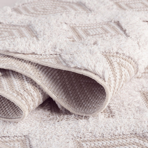 Marbella Meadows Collection Area Rug - Sierra Rectangle Beige  lifestyle 25