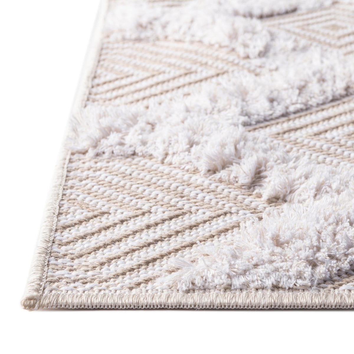 Marbella Meadows Collection Area Rug - Sierra Rectangle Beige  lifestyle 30