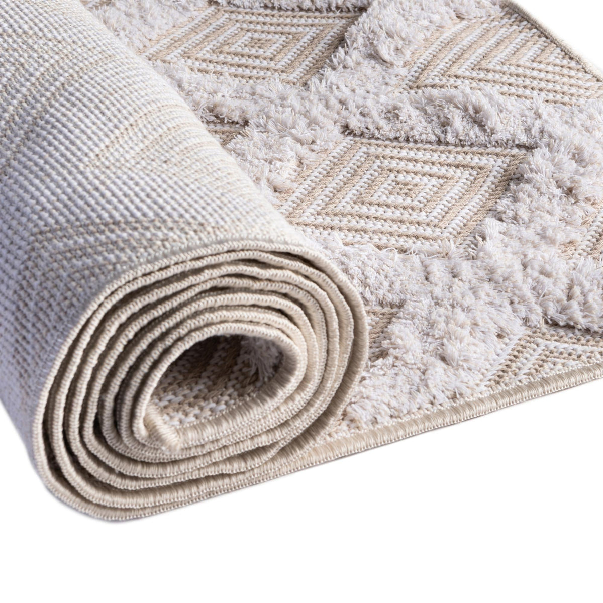 Marbella Meadows Collection Area Rug - Sierra Rectangle Beige  lifestyle 46