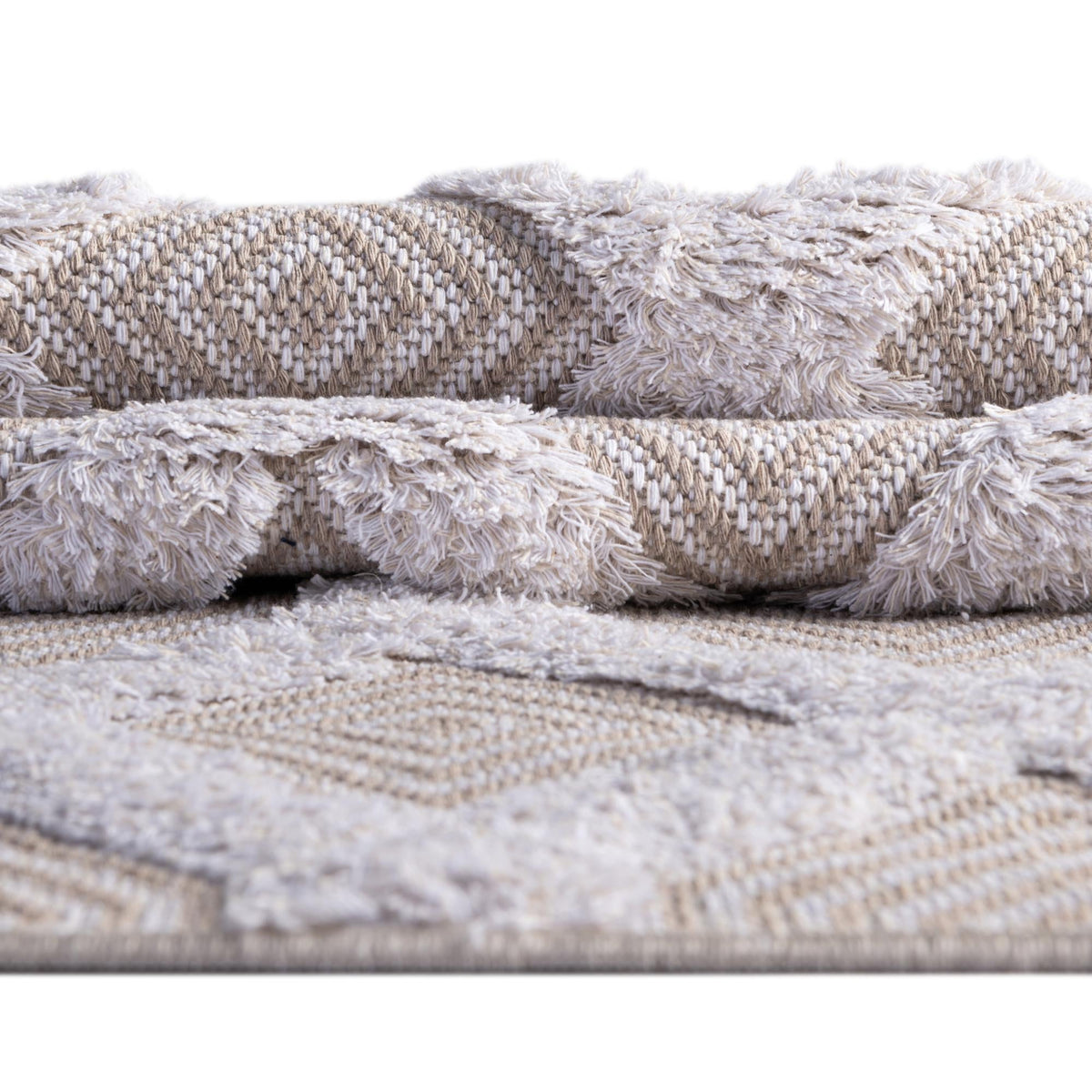 Marbella Meadows Collection Area Rug - Sierra Rectangle Beige  lifestyle 50