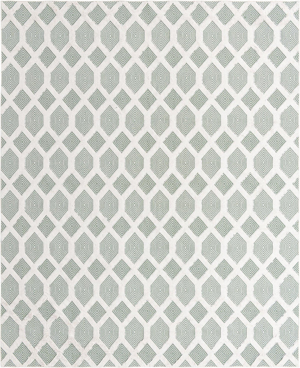 Marbella Meadows Collection Area Rug - Sierra Rectangle Green Main