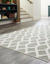 Marbella Meadows Collection Area Rug - Sierra Rectangle Green  lifestyle 11