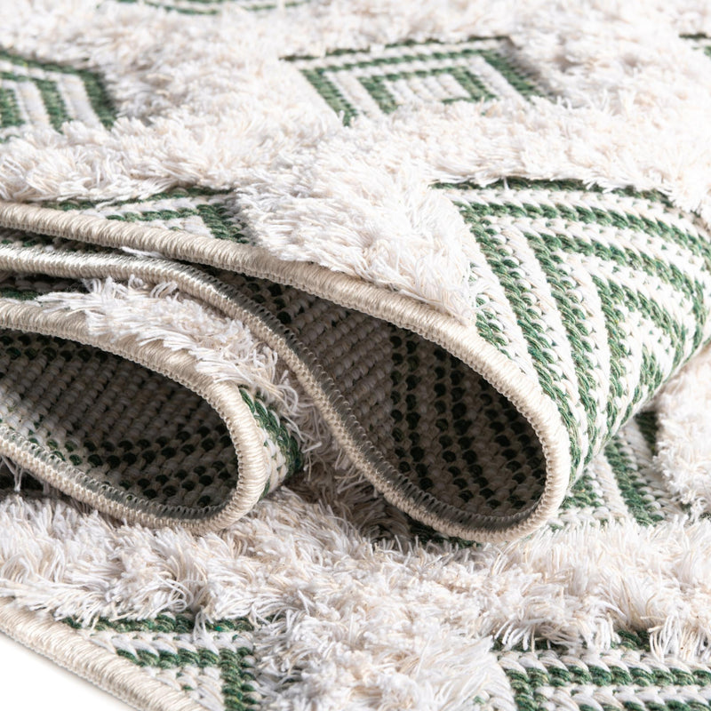Marbella Meadows Collection Area Rug - Sierra Rectangle Green  lifestyle 24