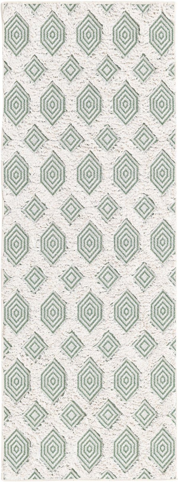 Marbella Meadows Collection Area Rug - Sierra Runner Green  lifestyle 52
