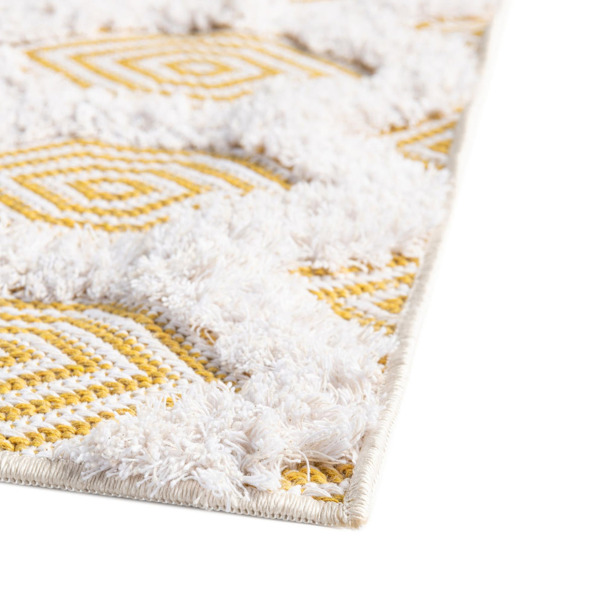 Marbella Meadows Collection Area Rug - Sierra Rectangle Yellow  lifestyle 28